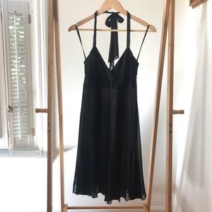 BCBG LBD 🖤🖤 black silk cocktail dress